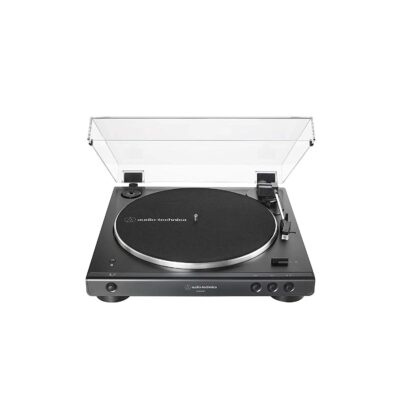 Audio-Technica AT-LP60XBT-BK Fully Automatic Wireless Belt-Drive Turntable.