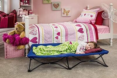 Regalo My Cot Portable Toddler Bed, Includes Fitted Sheet, Royal Blue , 48x24x9 Inch (Pack of 1)  Toddler Beds : Baby - Image 5